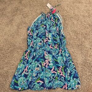 NWT Lilly Pulitzer Gianni Skort Romper Sz M